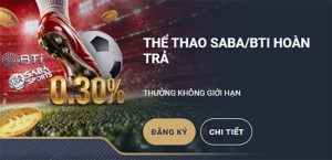 Read more about the article M88 Hoàn trả 0.30% tại Thể Thao Saba và Thể Thao BTi